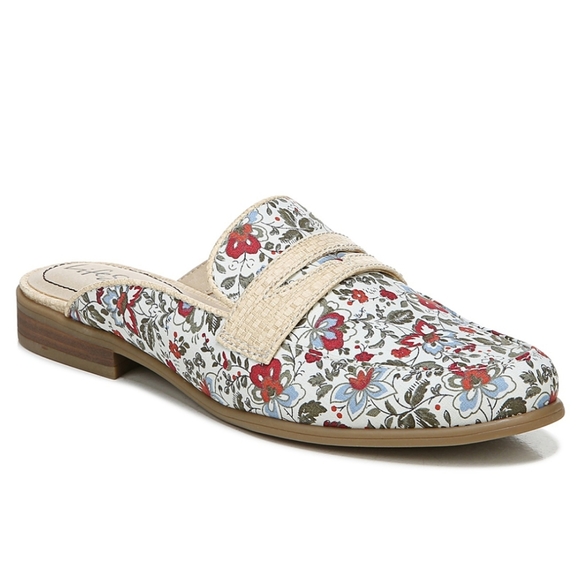 Life Stride Red Multicolor Floral Margot Mule - Women 8.5 M - Picture 1 of 5